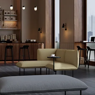 Nakki Modular Chaiselongue Modul (højre) de WOUD – photo d’ambiance 1 sur 3