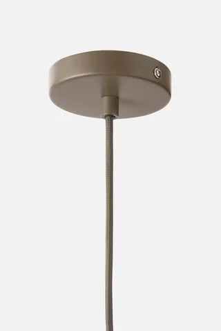 Stone Pendel (lille) by WOUD in Taupe – product photo 2 of 3