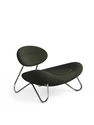 Meadow Loungestol - Pine/Krom van WOUD – productfoto 4 van 4