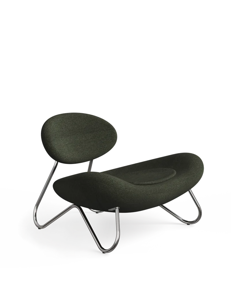 Meadow Loungestol - Pine/Krom van WOUD – productfoto 4 van 4