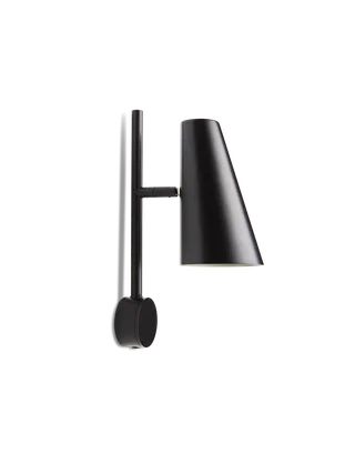 Cono Væglampe by WOUD in Sort – product photo 5 of 5