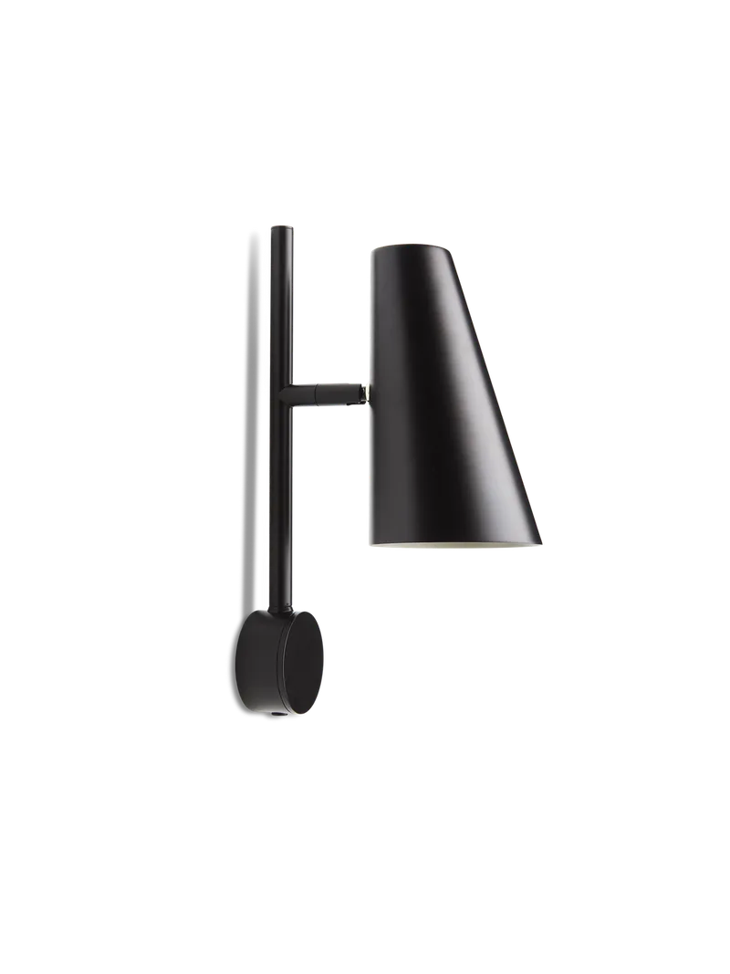 Cono Væglampe by WOUD in Sort – product photo 5 of 5