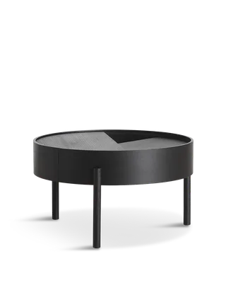 Arc Sofabord (66 cm) van WOUD in Sort – productfoto 5 van 5