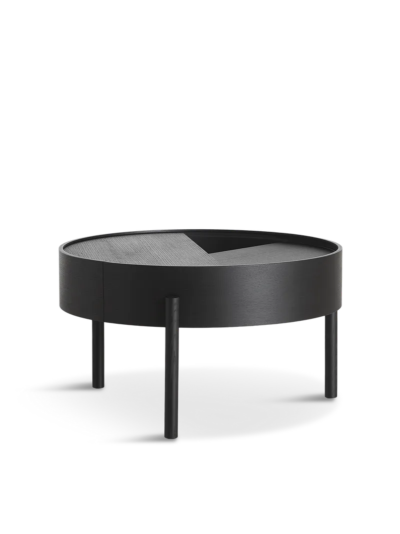 Arc Sofabord (66 cm) van WOUD in Sort – productfoto 5 van 5