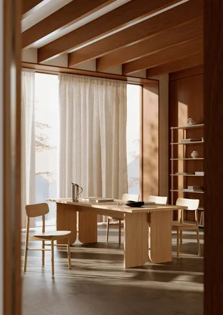Kimono Spisebord - Eg de WOUD – photo d’ambiance 4 sur 4