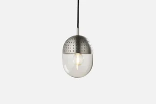Dot Pendel (medium) by WOUD in Børstet metal finish – product photo 2 of 4