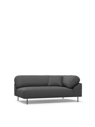 Collar Open end Venstre (armlæn højre) by WOUD in Mørkegrå – product photo 4 of 4