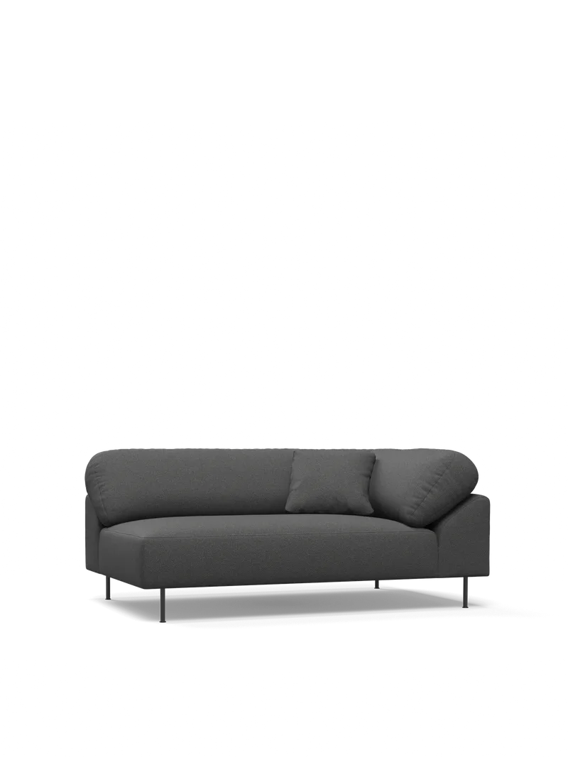 Collar Open end Venstre (armlæn højre) by WOUD in Mørkegrå – product photo 4 of 4