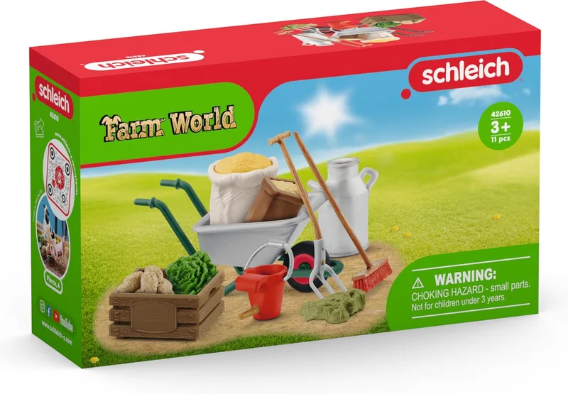 42610 Stallpflege Zubehör von Schleich – Produktfoto