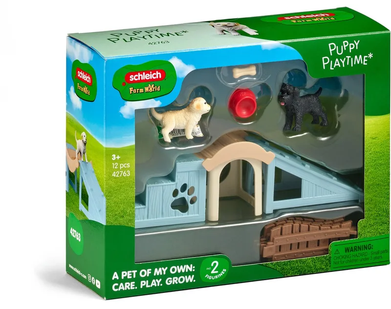 42763 Abenteuerzeit für Welpen von Schleich – Produktfoto