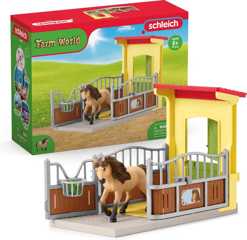 42609 Ponystal met IJslanderhengst van Schleich – productfoto