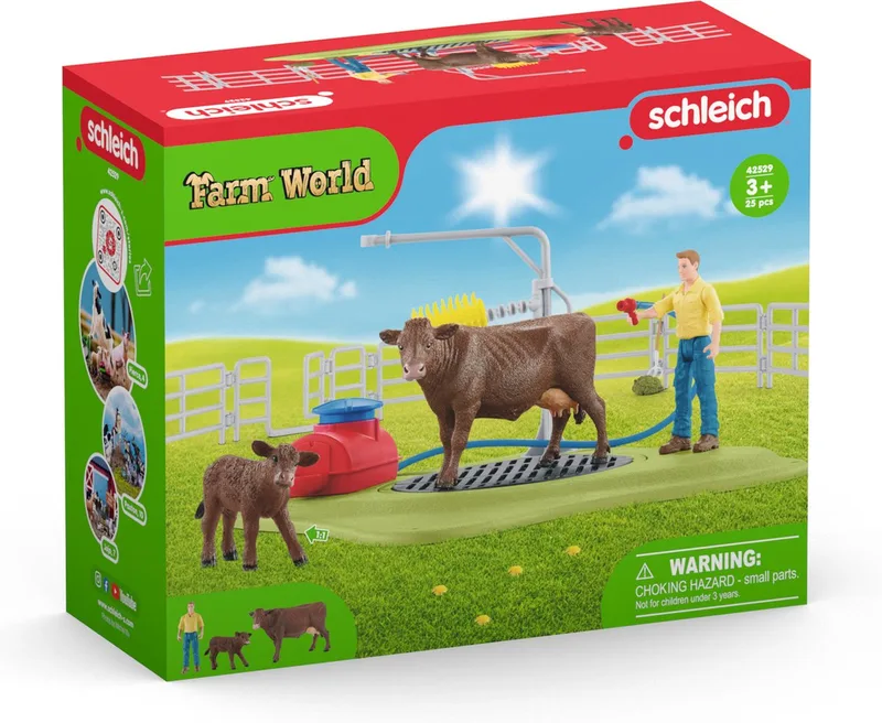 42529 Happy Cow Wash by Schleich – product photo
