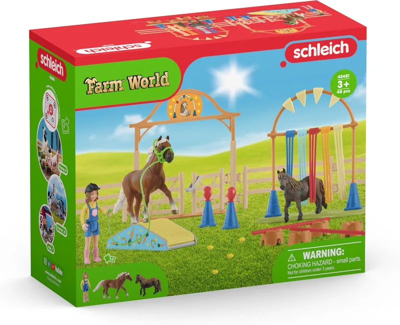 42481 Pony agility training by Schleich – product photo