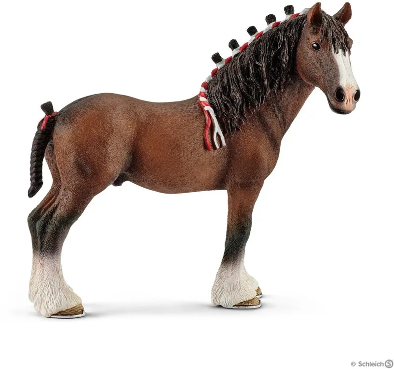13808 Clydesdale Wallach von Schleich – Produktfoto