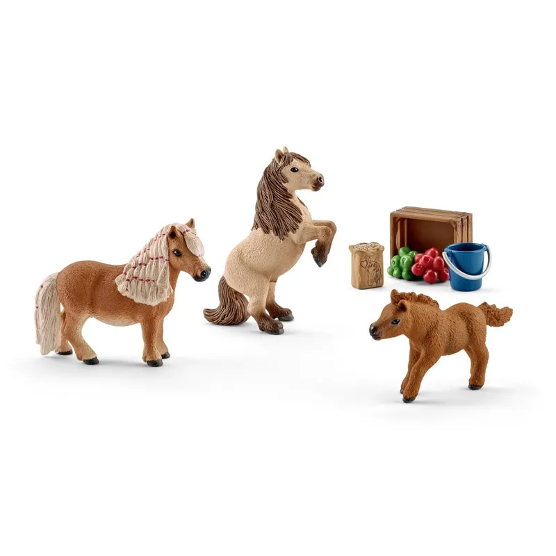 41432 Minishetlander familie van Schleich – productfoto 1 van 2