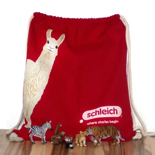42808 Drawstring Bag Llama de Schleich – photo d’ambiance 3 sur 3